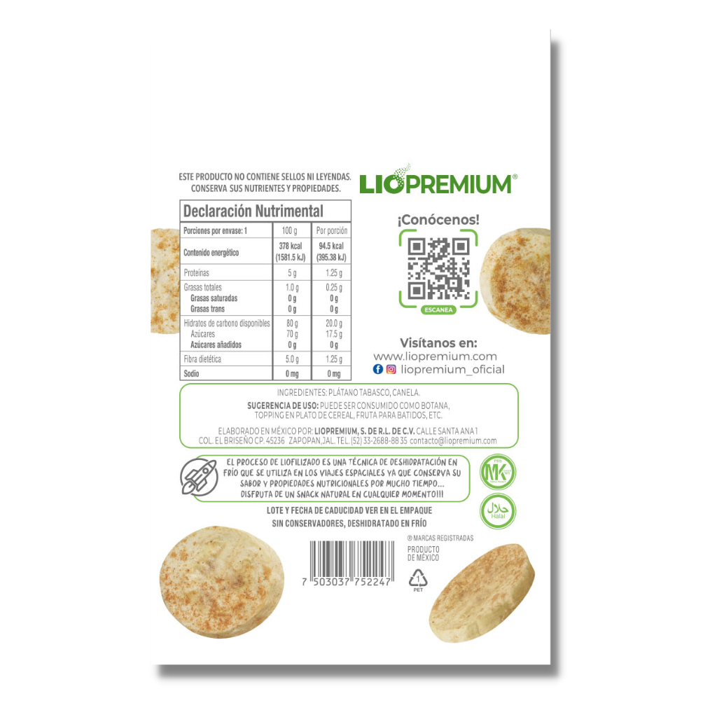 Banana Cinnamon Freeze Dried