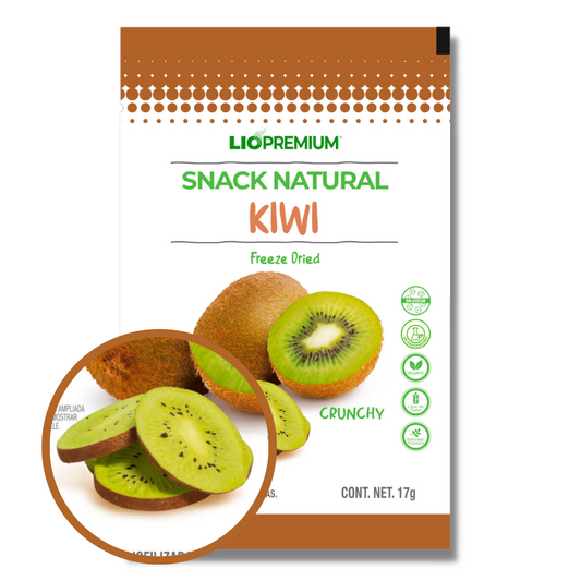 Kiwi liofilizado