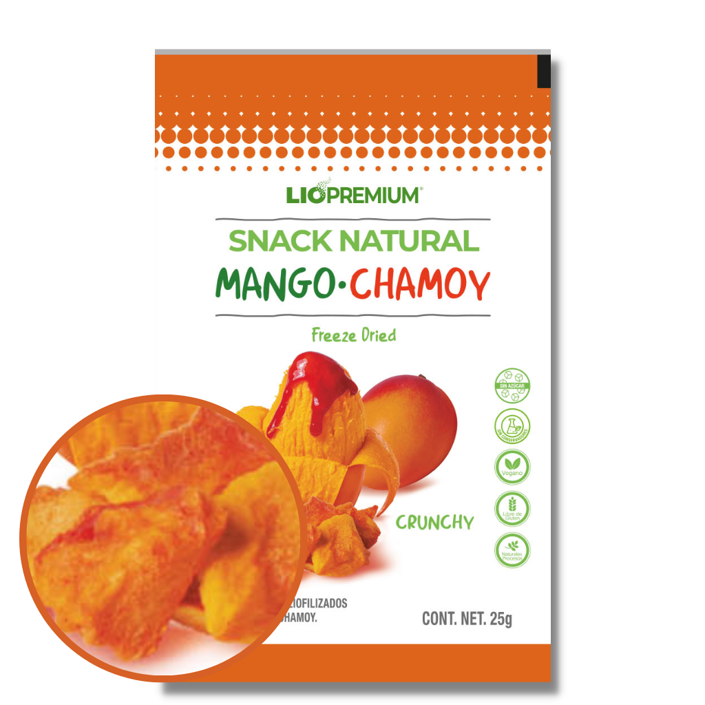 Mango Chamoy Liofilizado